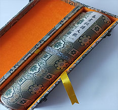 雨湖书画装裱案例